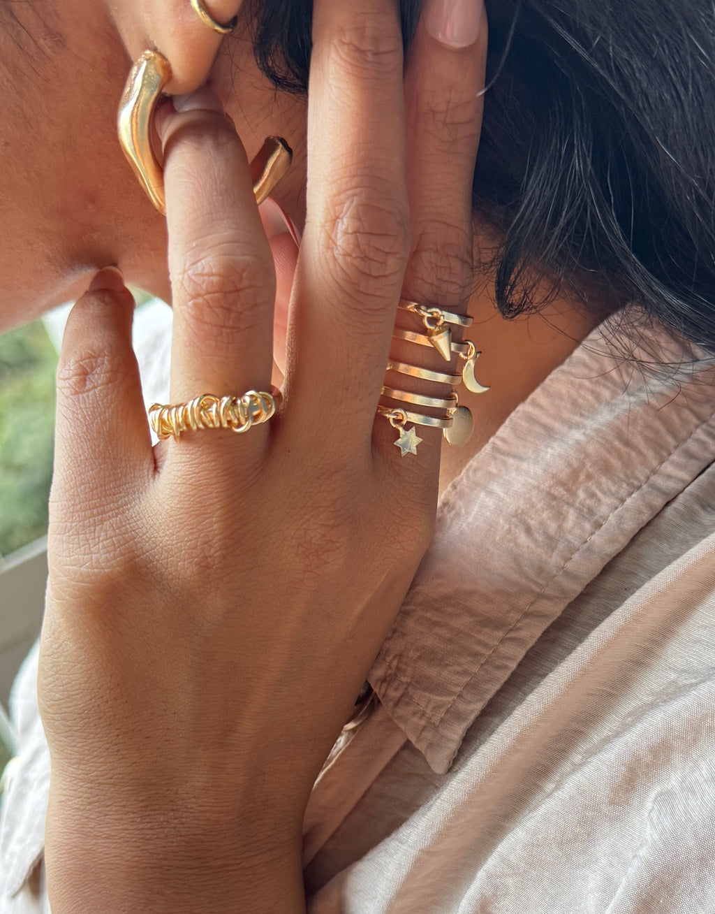 Celestial Charm Ring