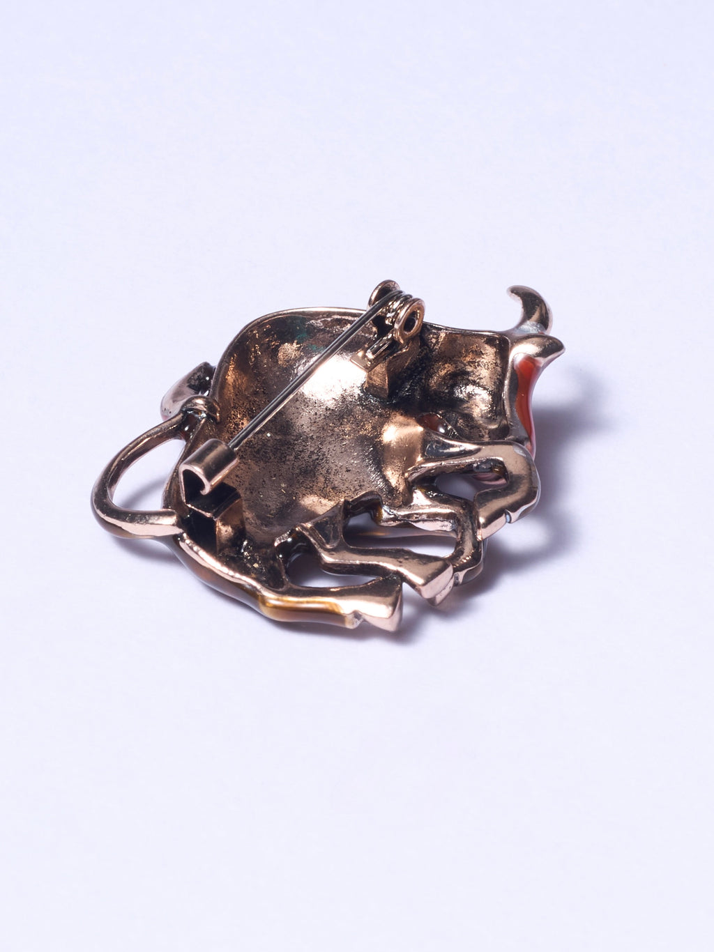 Fierce Bull Statement Brooch