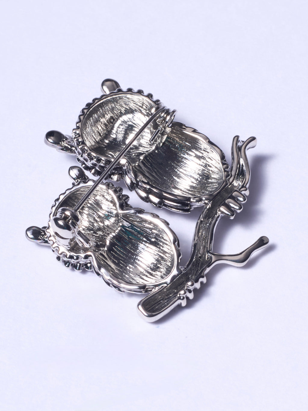 Duo Owl Brooch