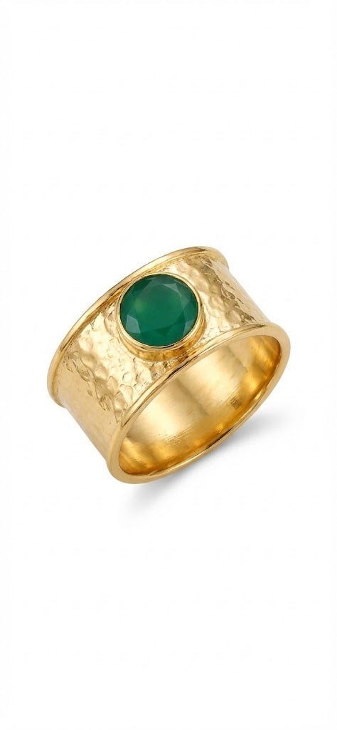 Emerald Aura Ring